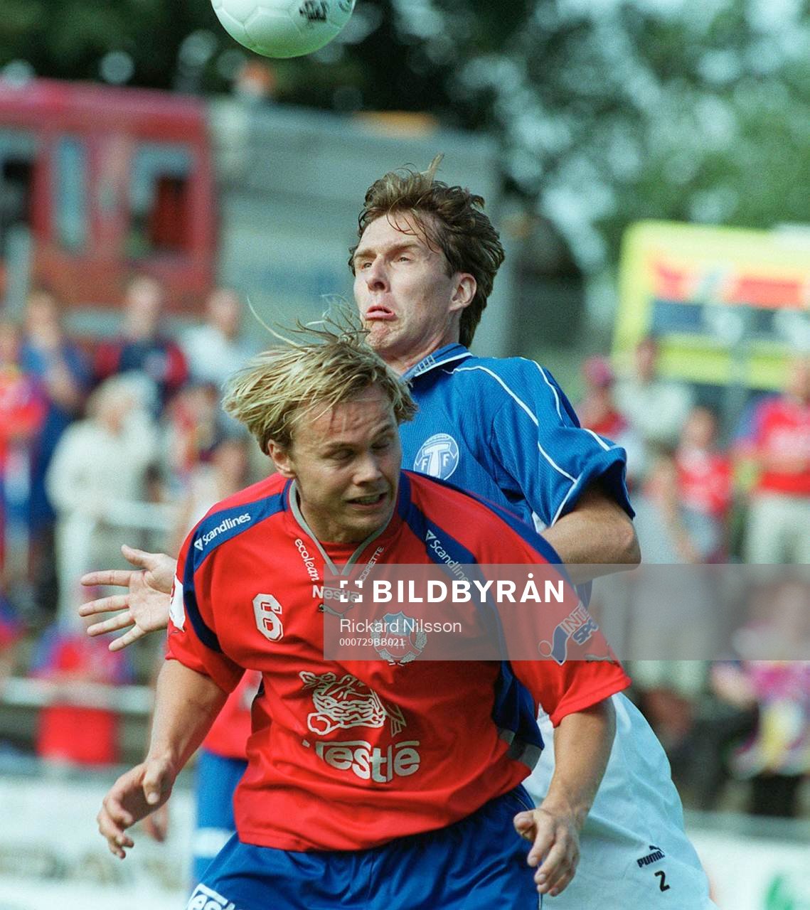  Patrik Larsson, Trelleborg och Björn Johansen, Helsingborg