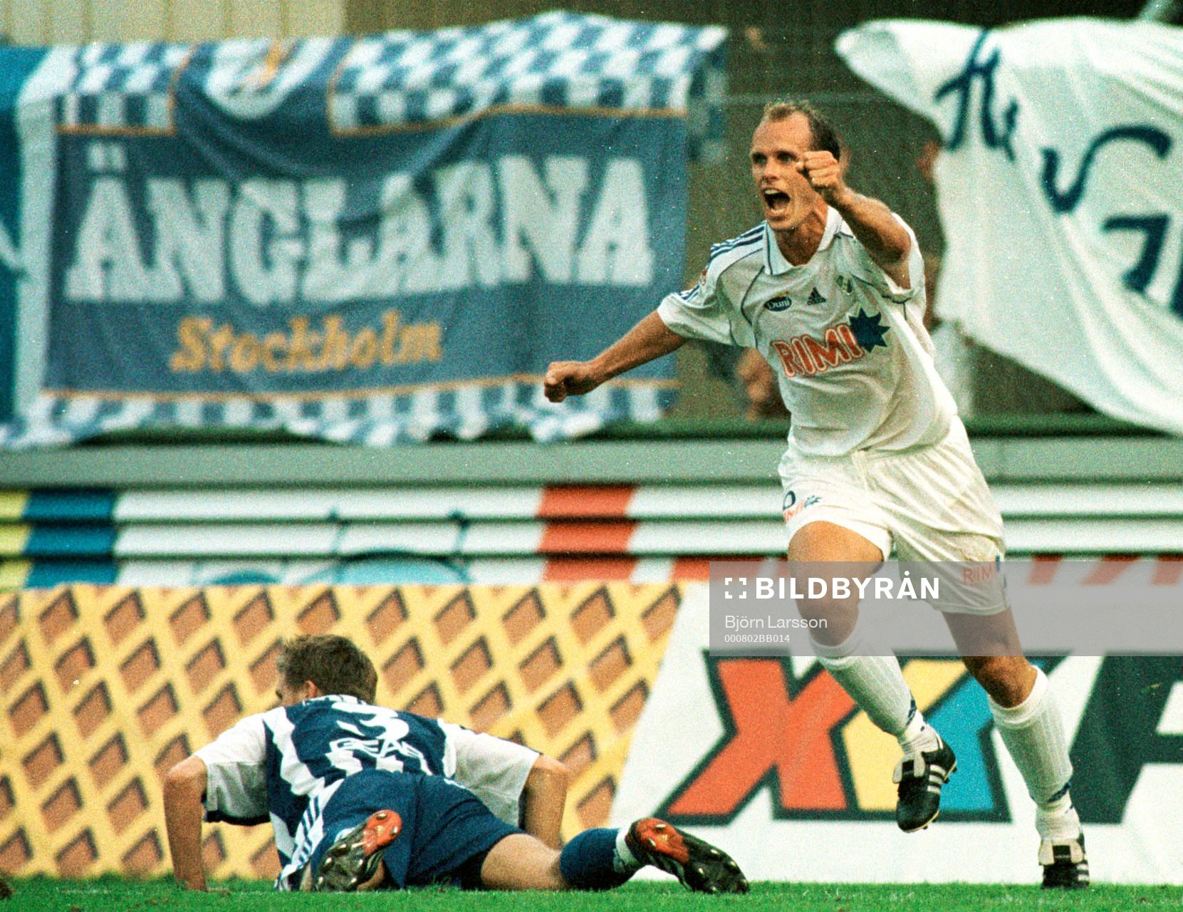  Henrik Bertilsson, Halmstad (jubel)