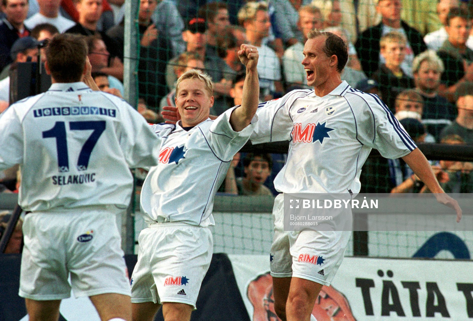 Stefan Selakovic, Robert Andersson och Henrik Bertilsson,