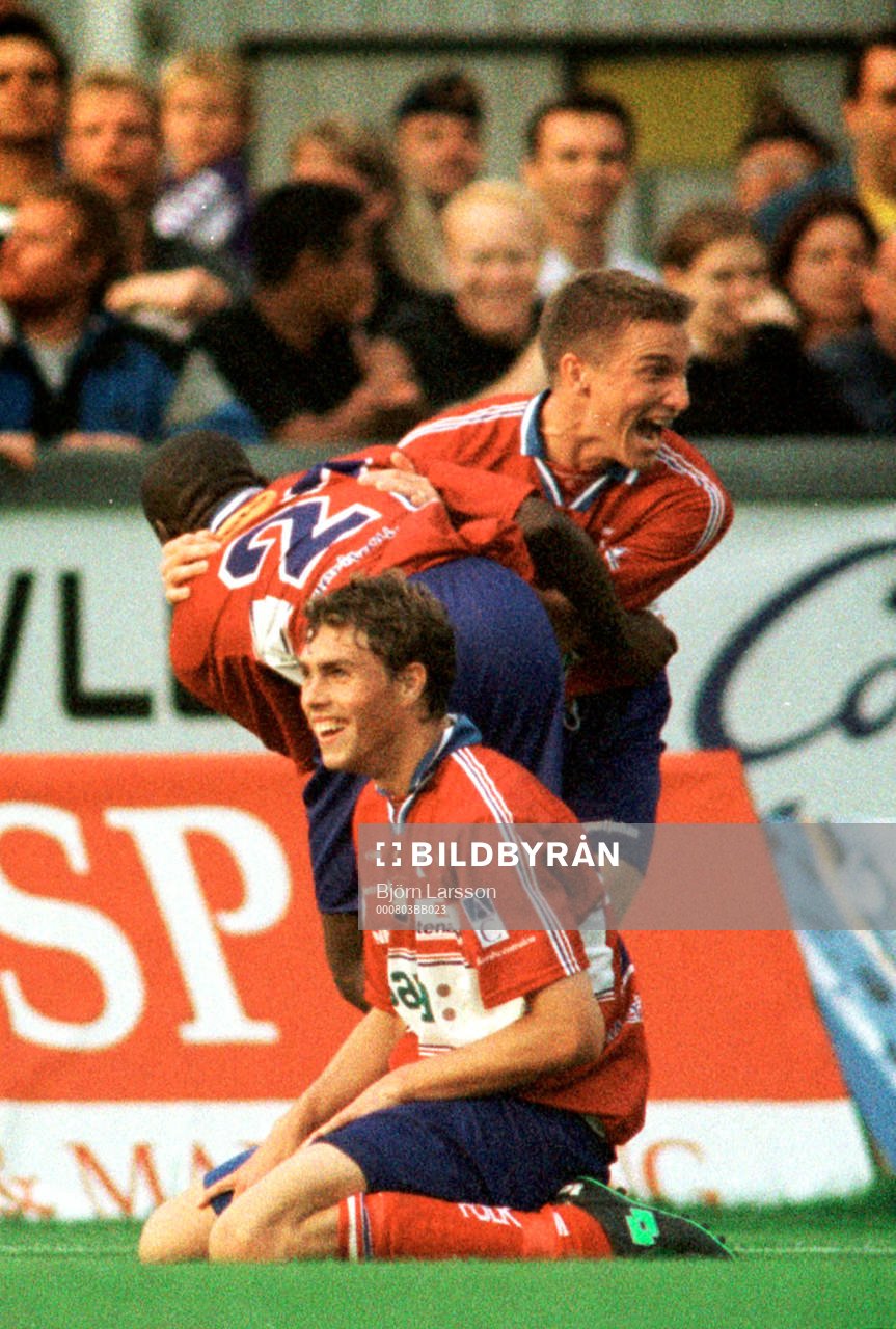 Johan Elmander, Örgryte (jubel)