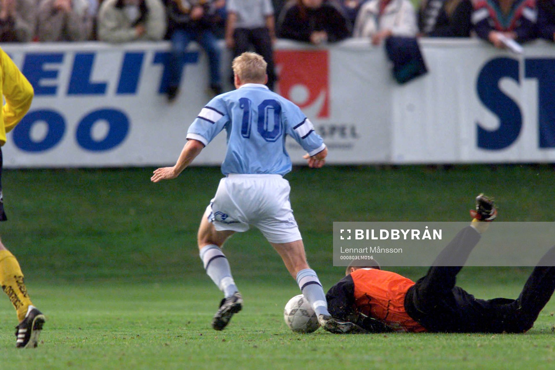 Mats Lilienberg, Malmö rundar Fredrik Ohlsson, Mjällby