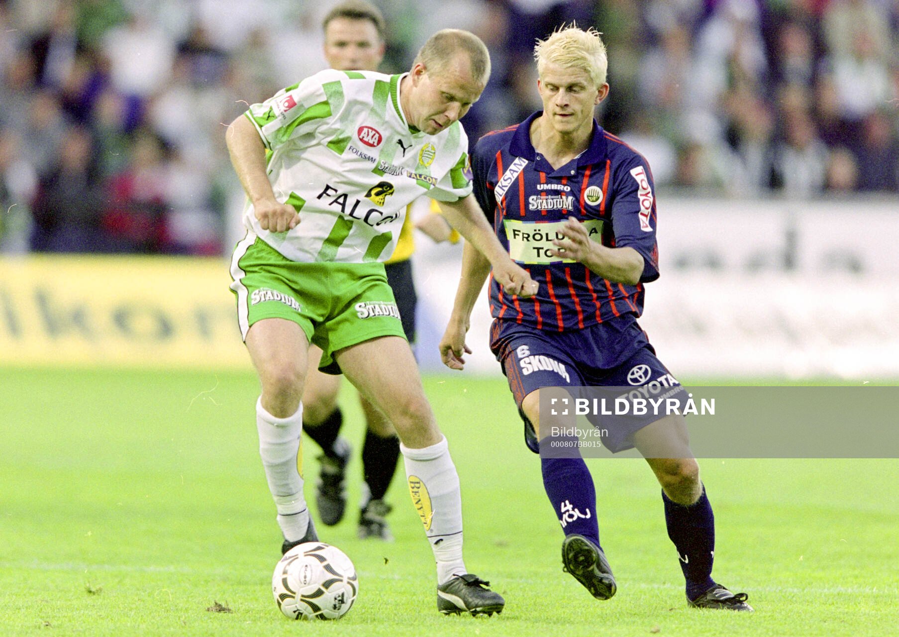 Hammarbys Kaj Eskelinen mot Västra Frölundas Mikael