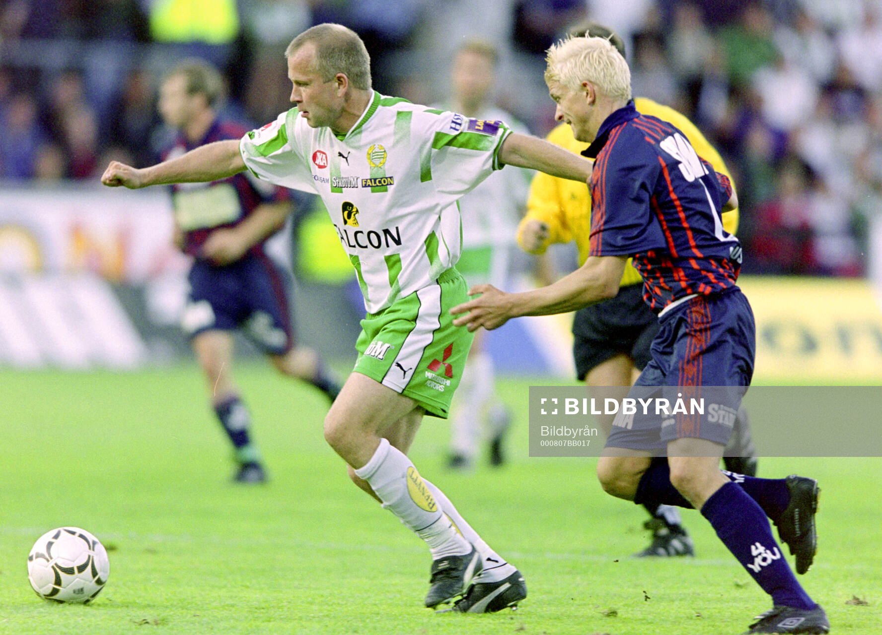 Hammarbys Kaj Eskelinen mot Västra Frölundas Mikael