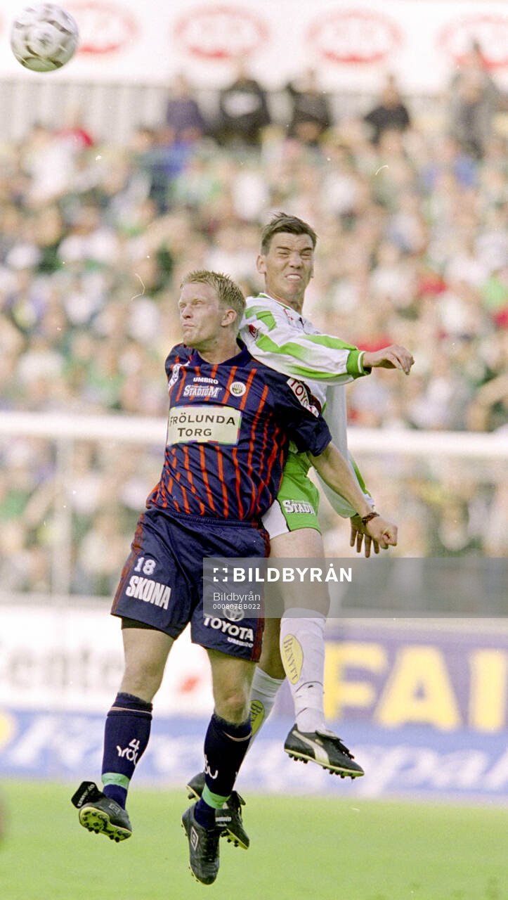 Hammarbys Johan Andersson och Västra Frölundas Klas