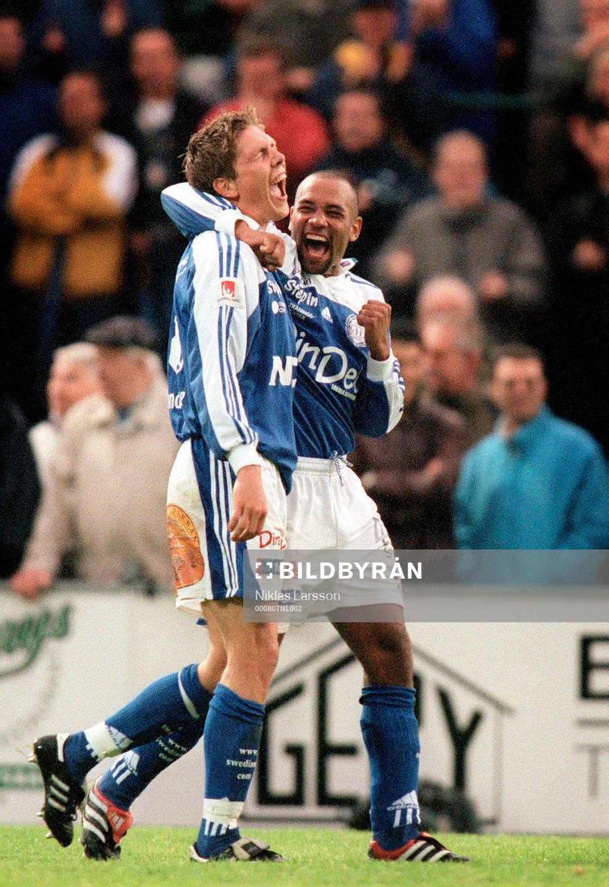 Dennis Östlundh och Cain Dotson, Sundsvall (Jubel)