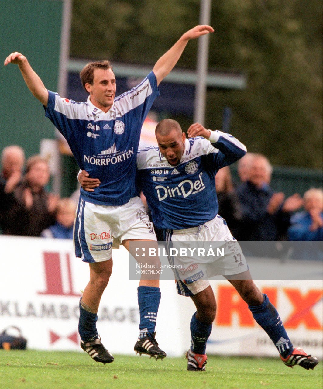  Joachim Olsson och Cain Dotson, Sundsvall (Jubel)