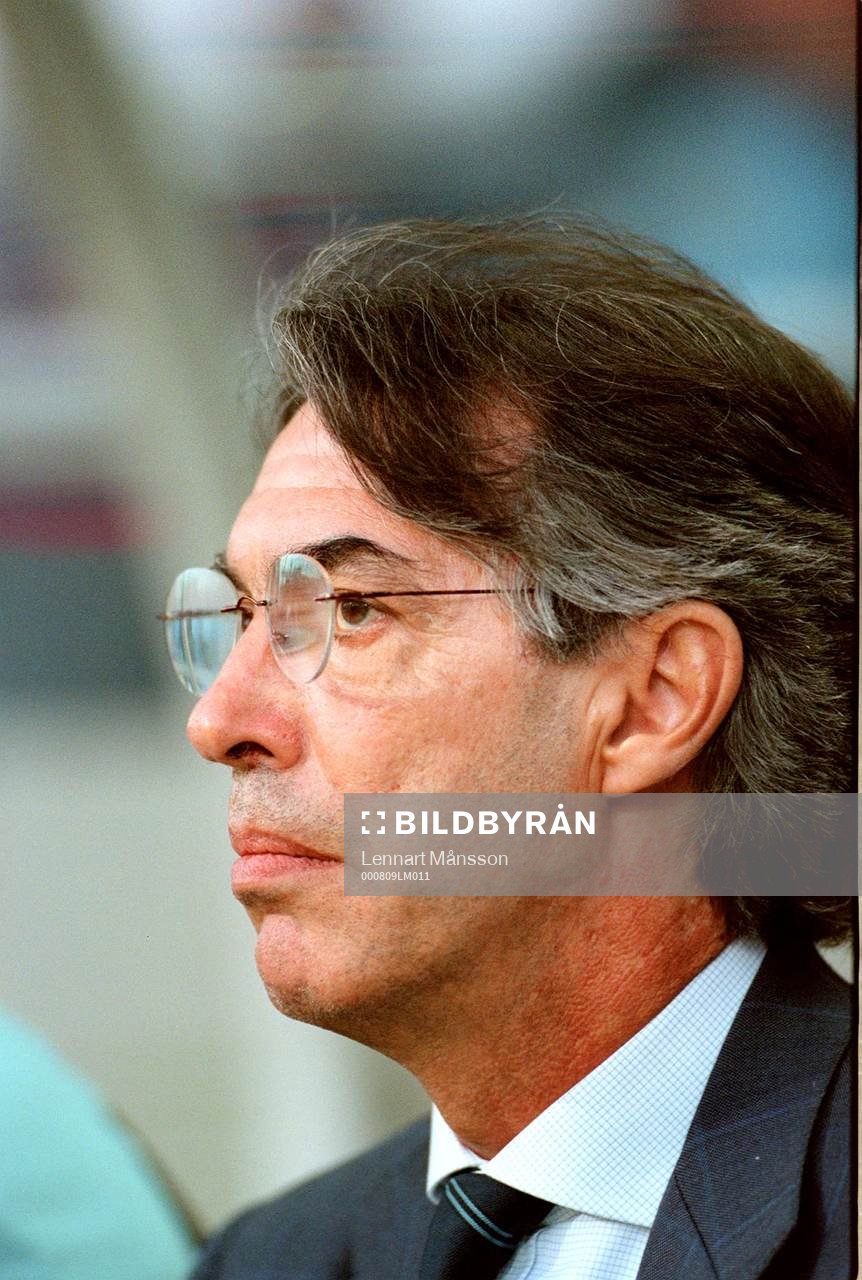 Massimo Moratti, President Inter. (klubbdirektör)