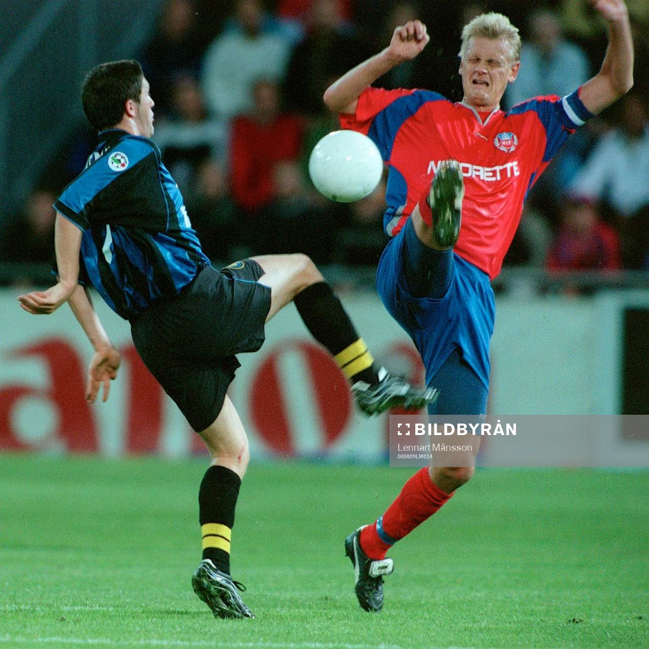 Ulrik Jansson, Helsingborg och Robbie Keane, Inter