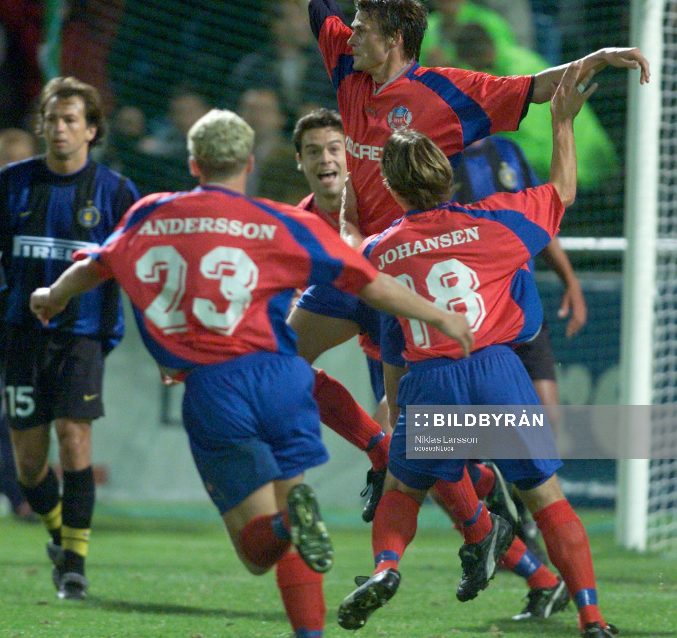 Michael Hansson, Helsingborg (jubel)