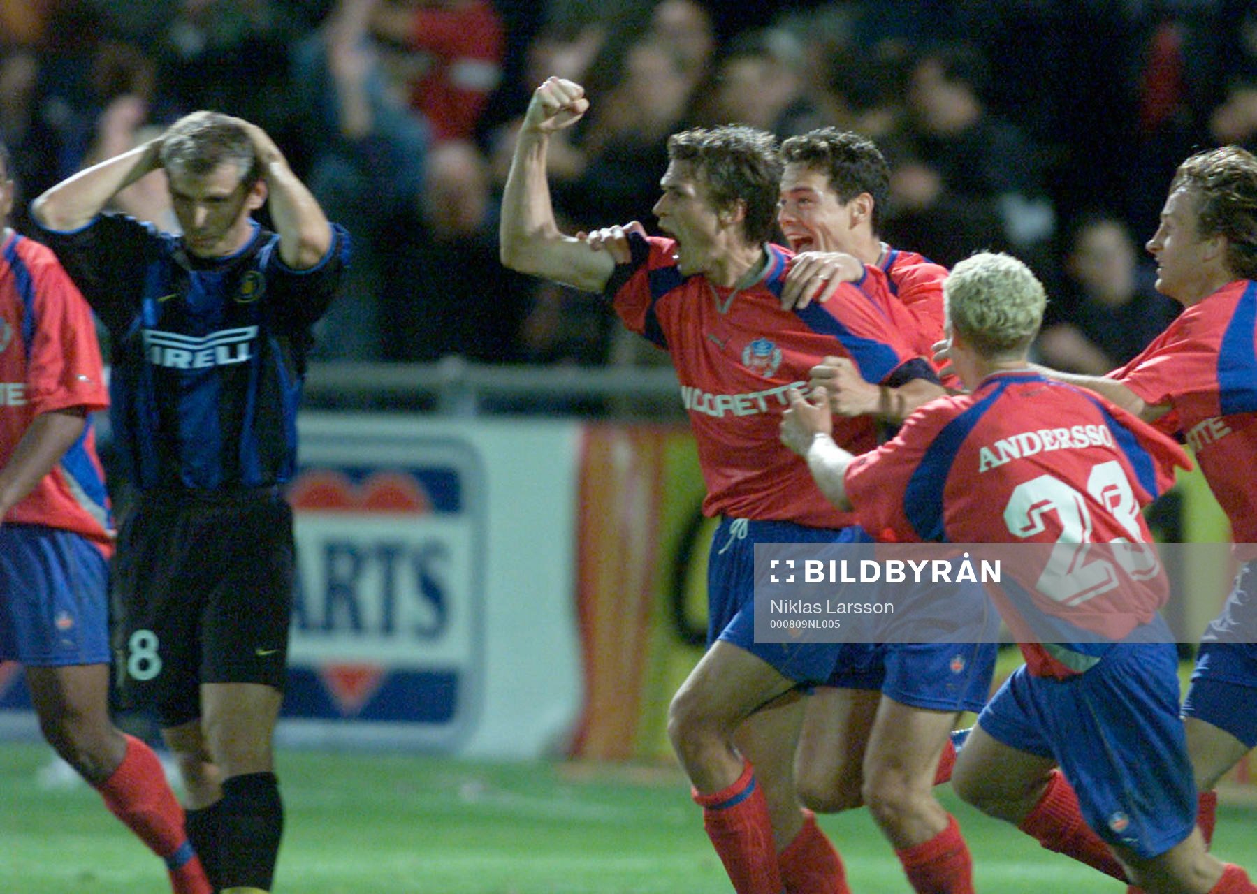 Michael Hansson, Helsingborg (jubel)