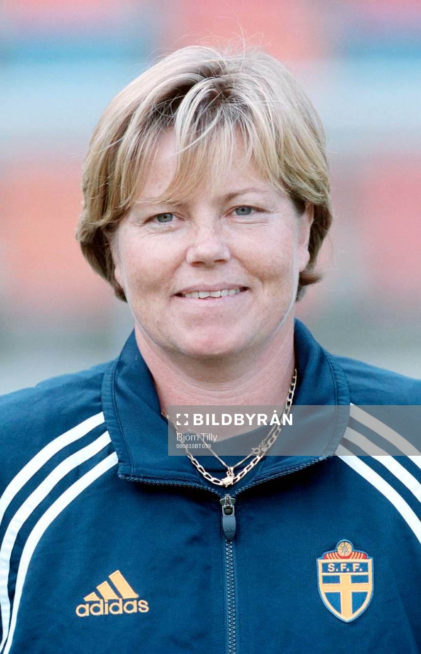 Marika Domanski Lyfors förbundskapten, Sverige