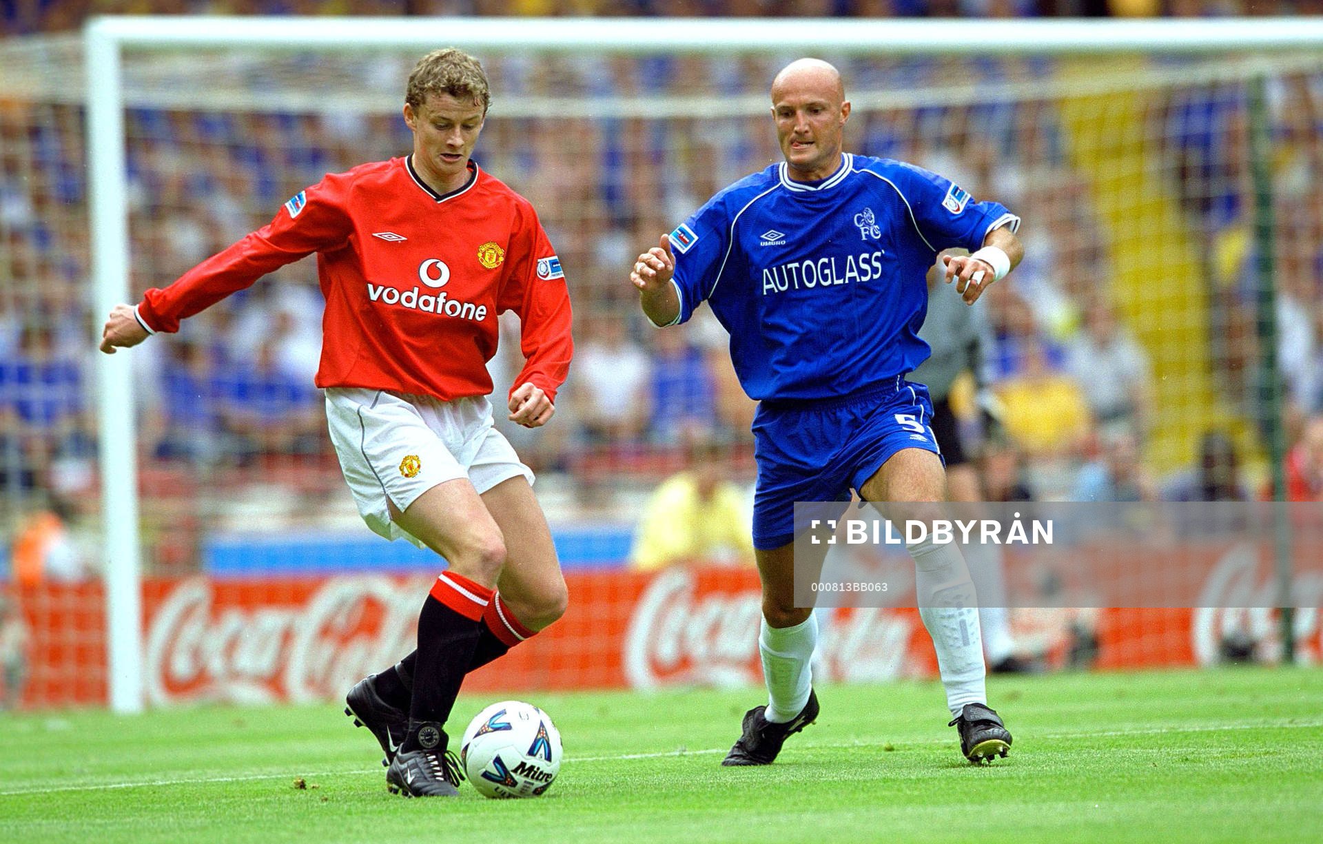 Ole Gunnar Solskjaer, Manchester United och Frank Leboef, Chelsea