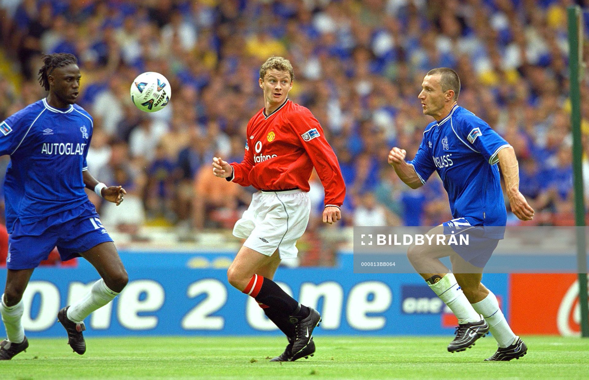  Ole Gunnar Solskjaer, Manchester United och Mario Stanic och Mario Melchiot, Chelsea
