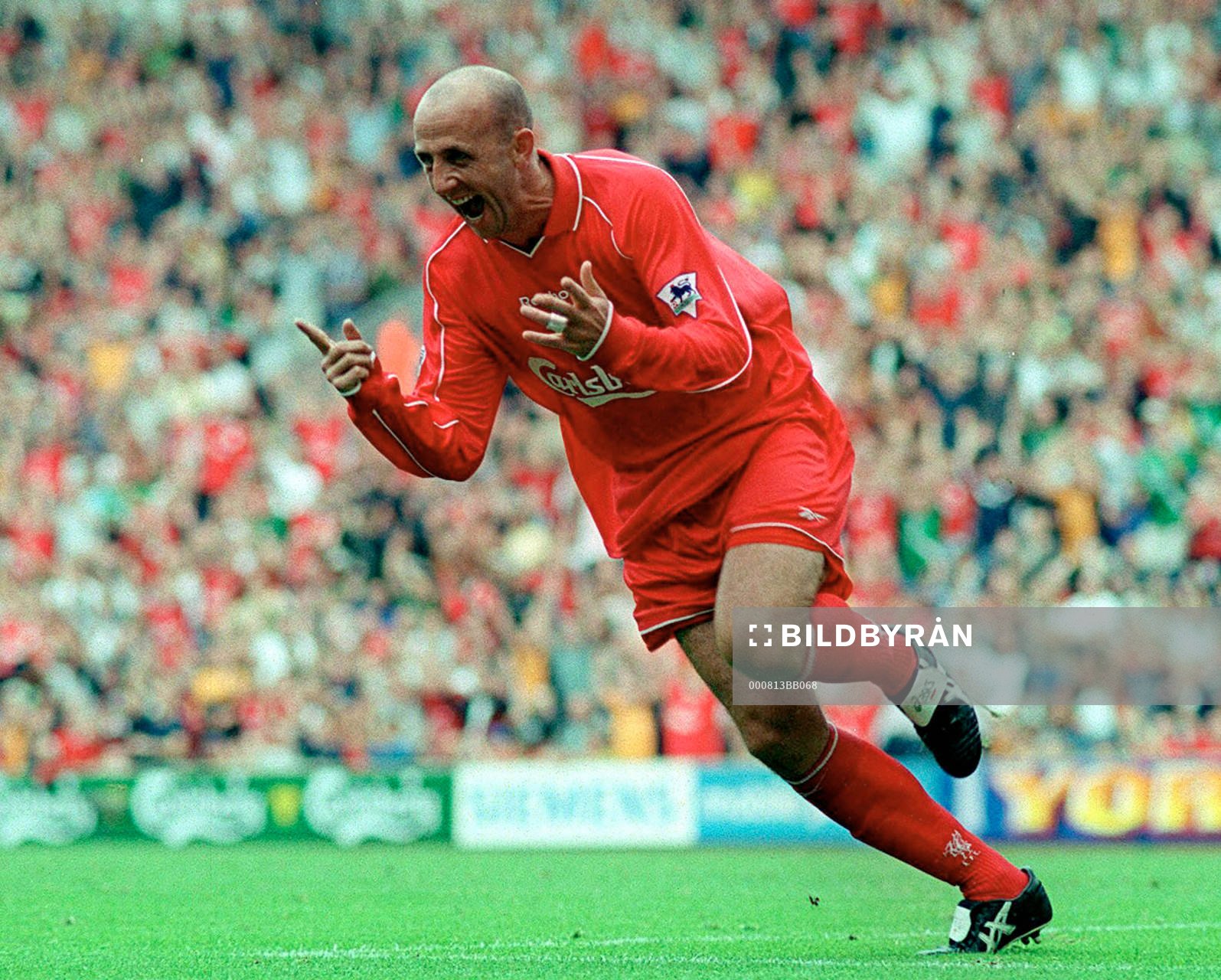  Gary McAllister, Liverpool (Jubel).
