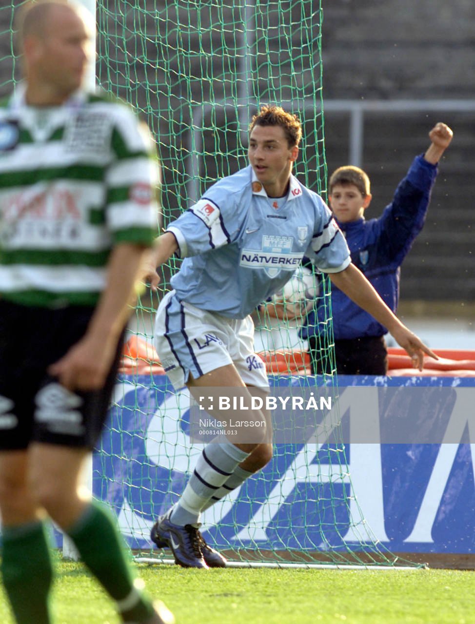 Zlatan Ibrahimovic, Malmö jublar (jubel)