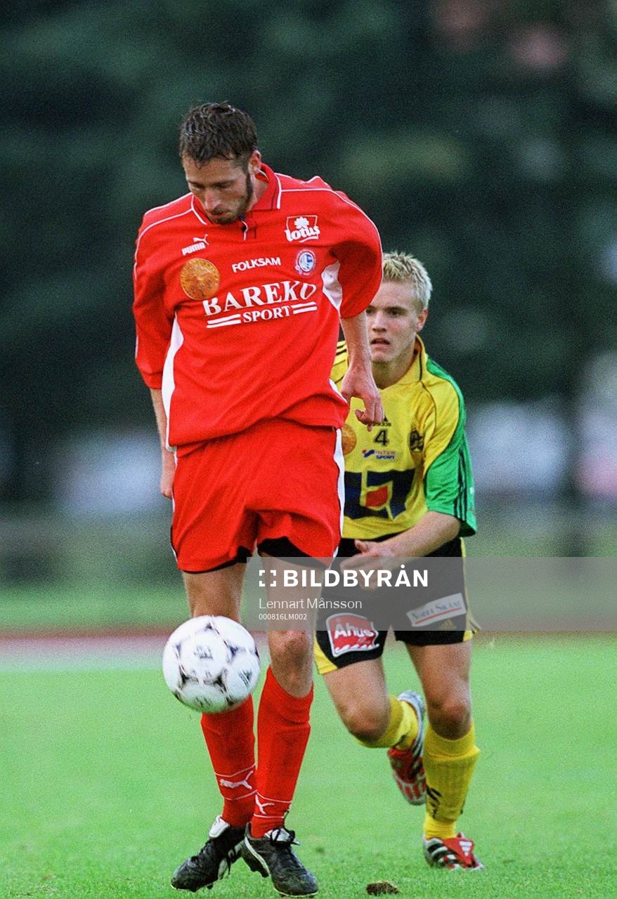 Fotboll, Hässleholm - Helsingborg Södra. Andreas Dahl,