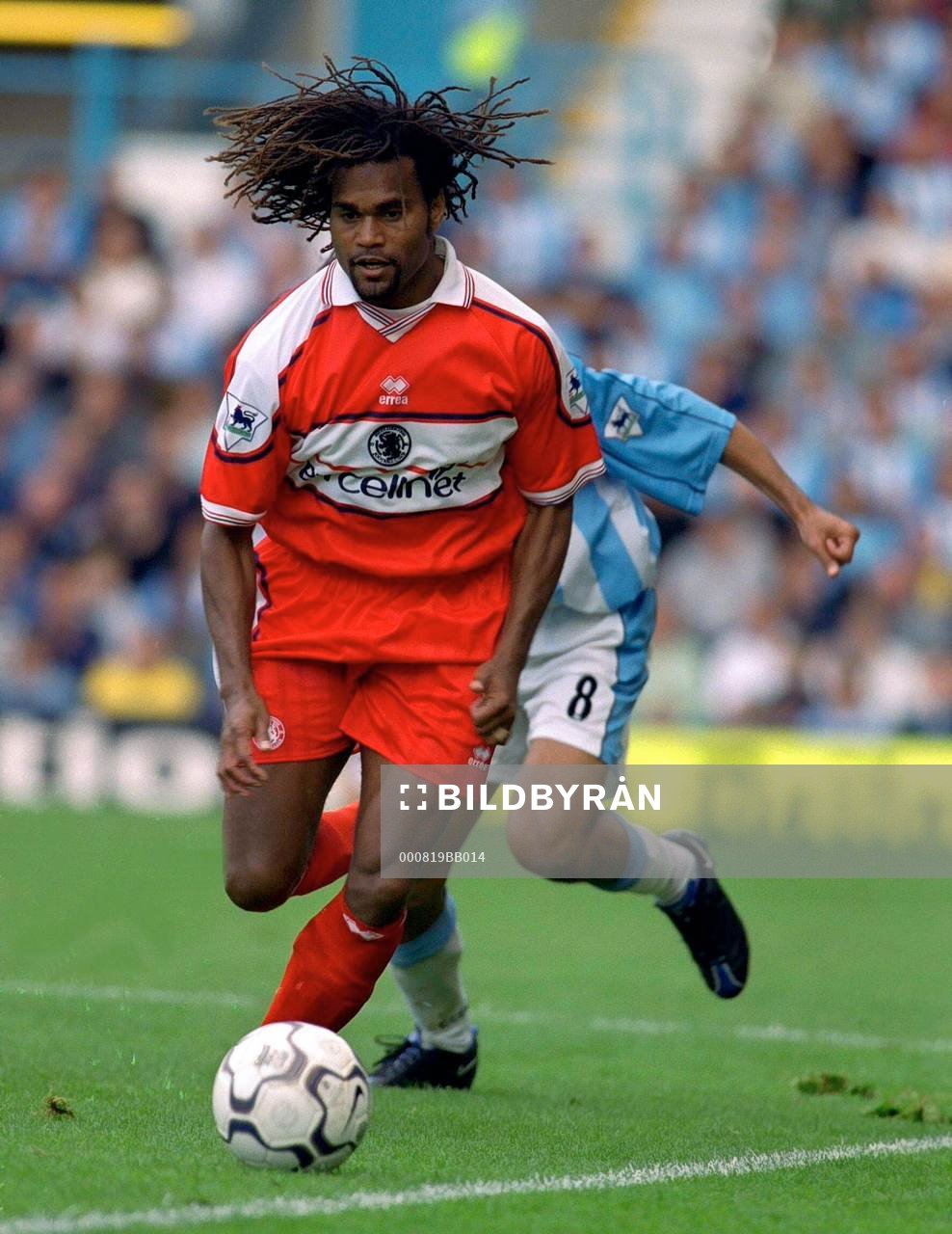  Christian Karembeu, Middlesbrough.