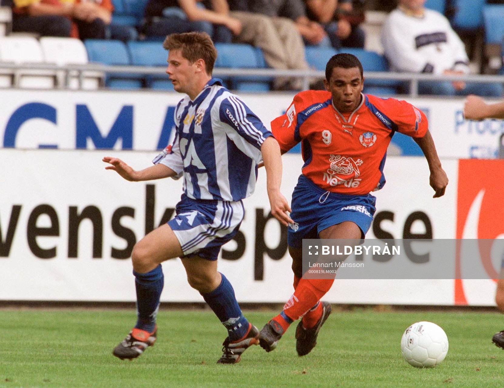 Alvaro Santos, Helsingborg och Sebastian Johansson,