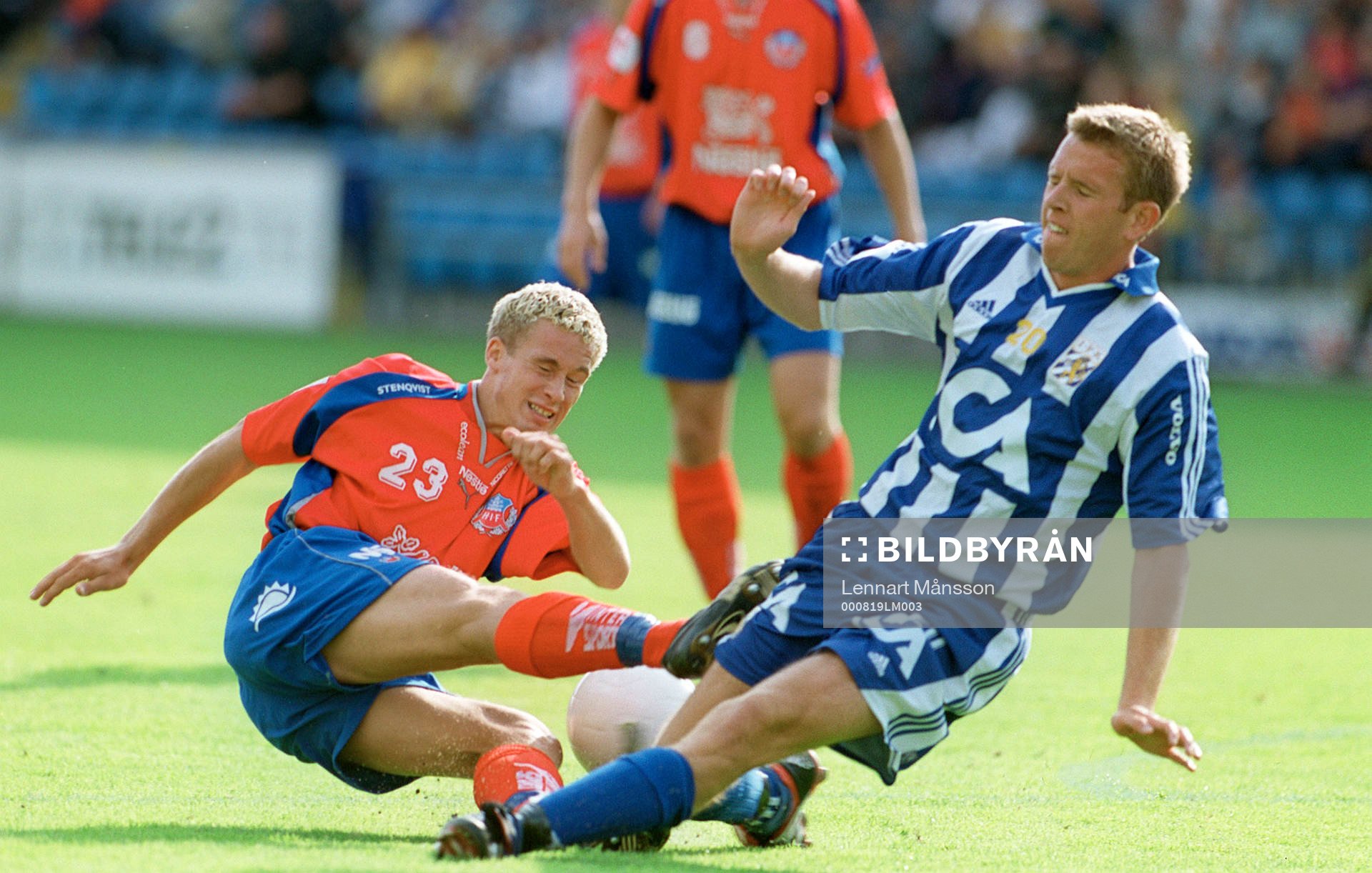 Christoffer Andersson, Helsingborg och Jimmy Svensson,