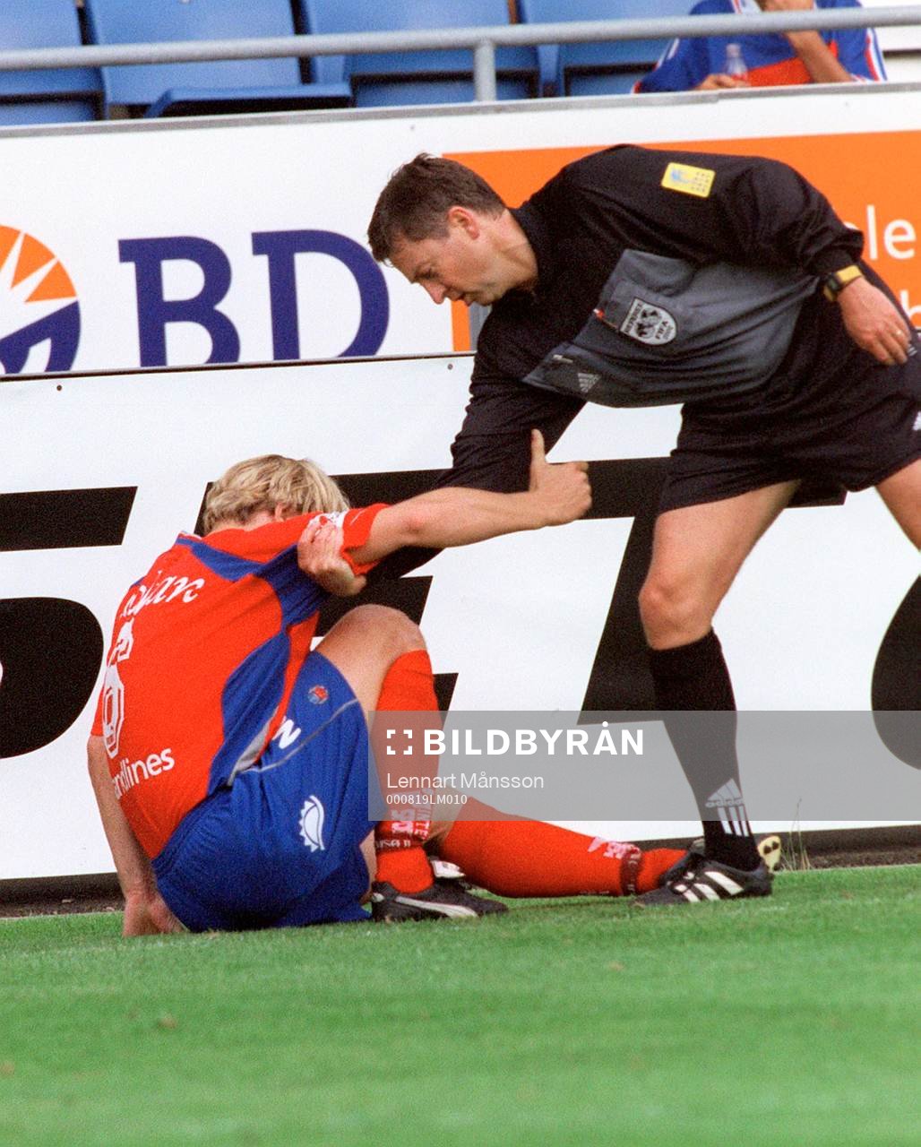 Björn Johansen, Helsingborg och Leif Sundell, domare