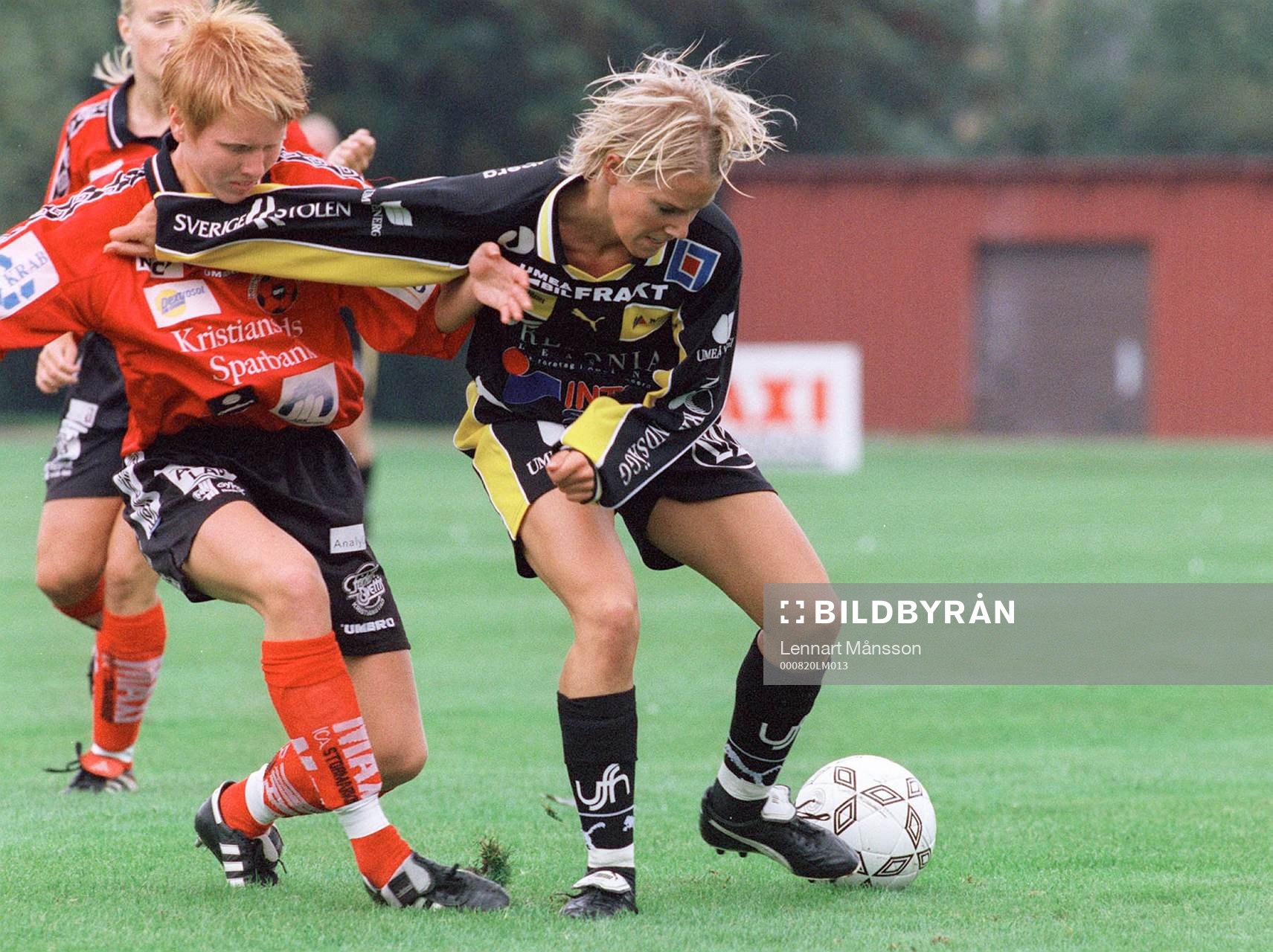 Fotboll, dam, Allsvenskan, Wä / Kristianstad - Umeå