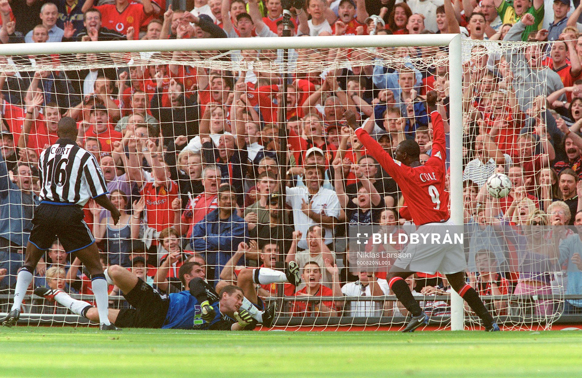Andy Cole, Manchester (Jubel, Mål)