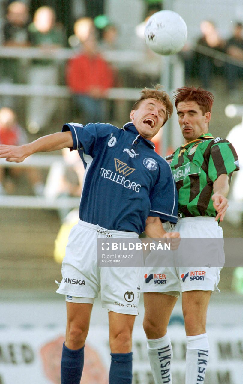 Jens Svensson, Trelleborg och Lars-Henrik Enered, Gais