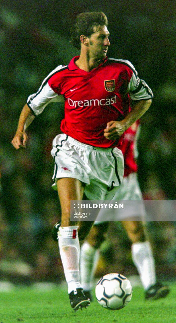 Arsenal captain Tony Adams