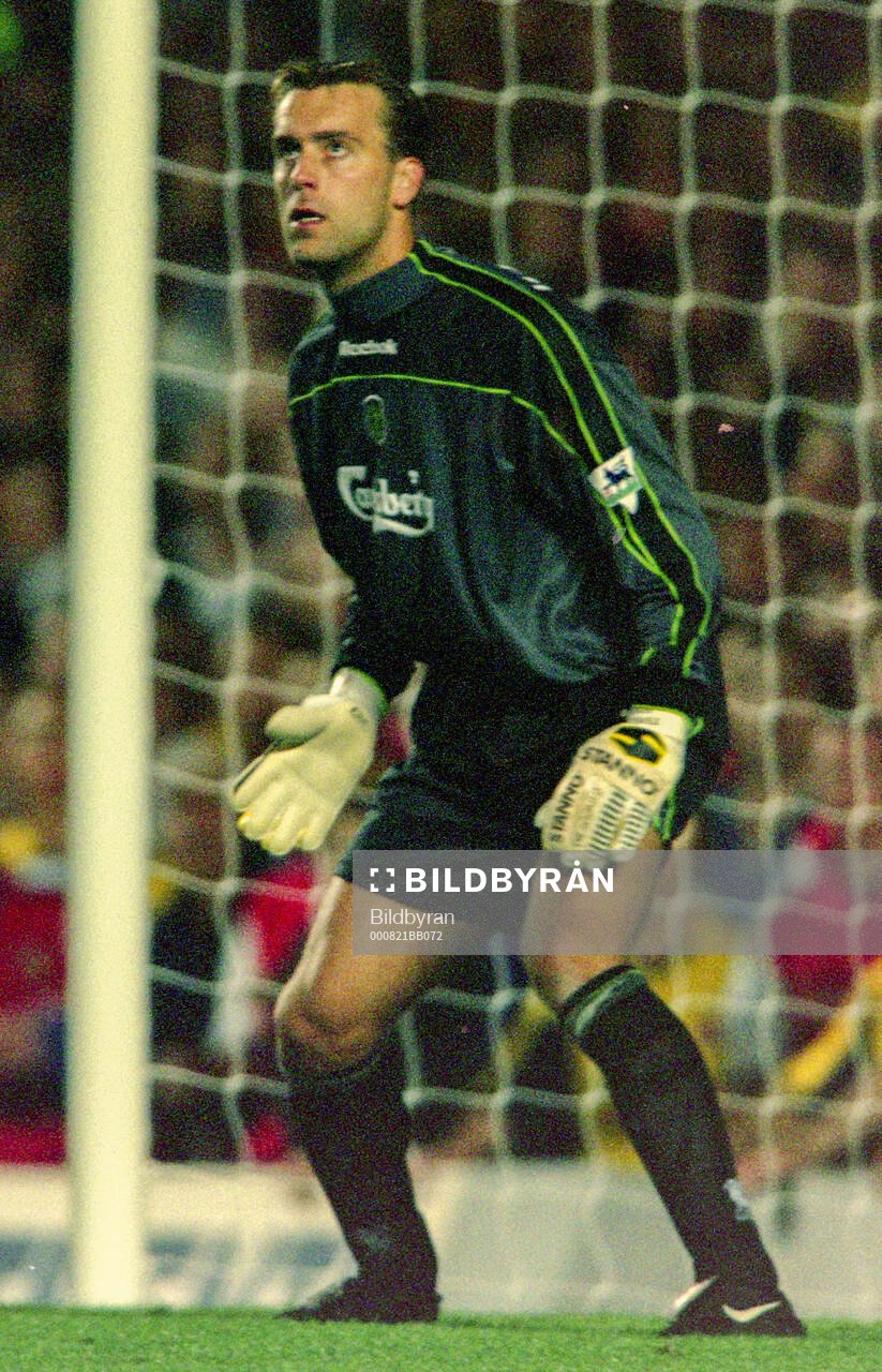 Liverpool goalkeeper Sander Westerveld