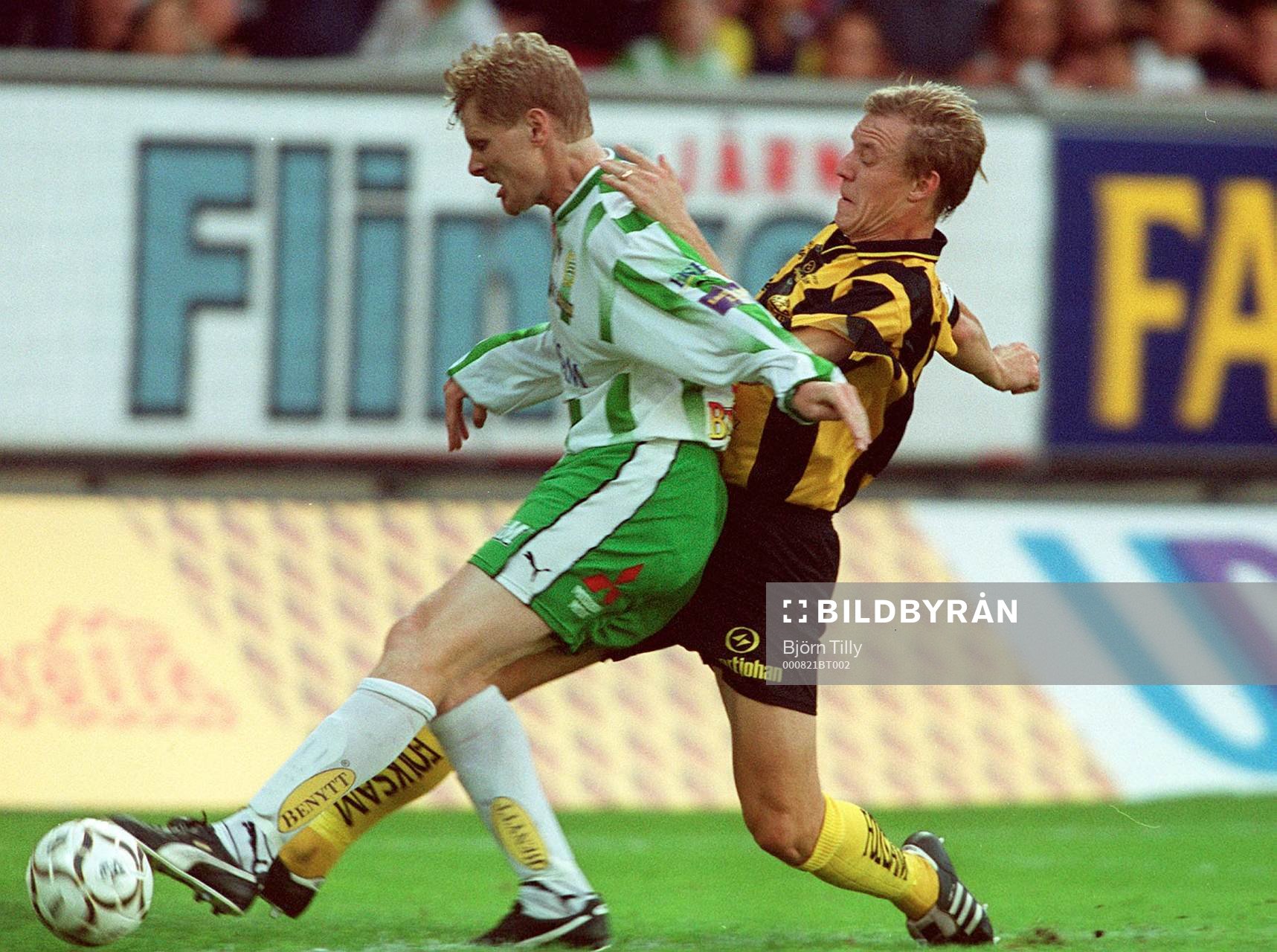 Fotboll, Allsvenskan,  Hammarby - Häcken. Hammarbys Patrik