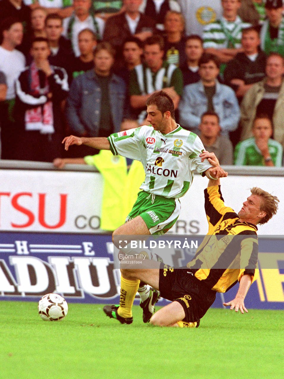 Fotboll, Allsvenskan, Hammarby - Häcken. Kennedy