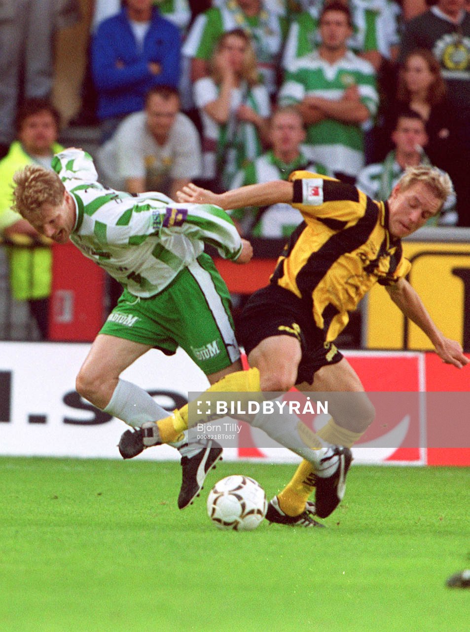 Fotboll, Allsvenskan, Hammarby - Häcken. Hammarbys Patrik