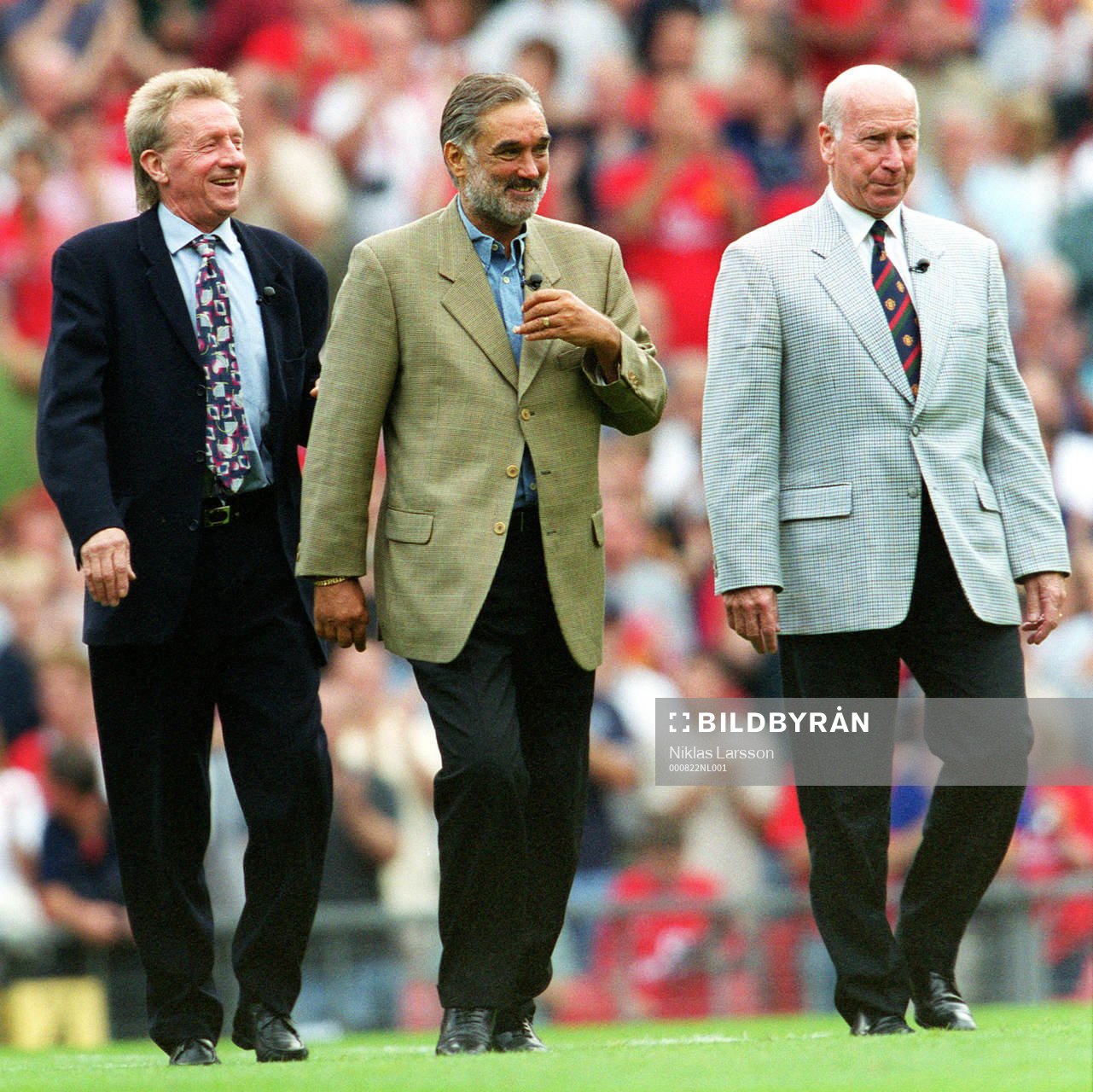 Gordon Strachan, George Best och Bobby Charlton