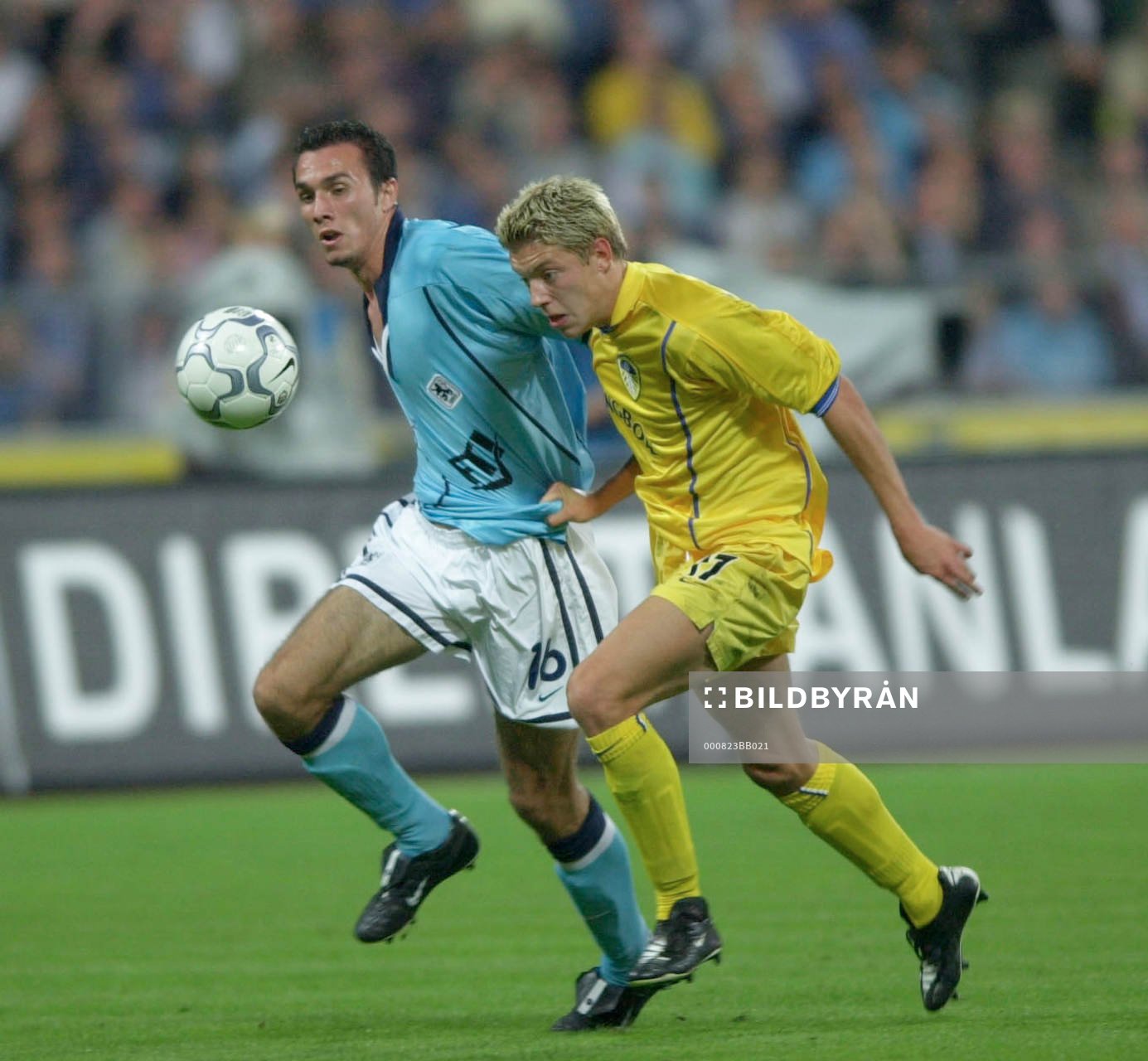  Alan Smith, Leeds och Martin Stranzl, Munchen.
