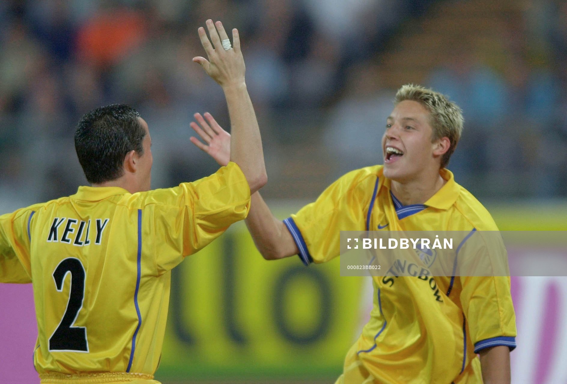 Alan Smith, Leeds (Jubel)