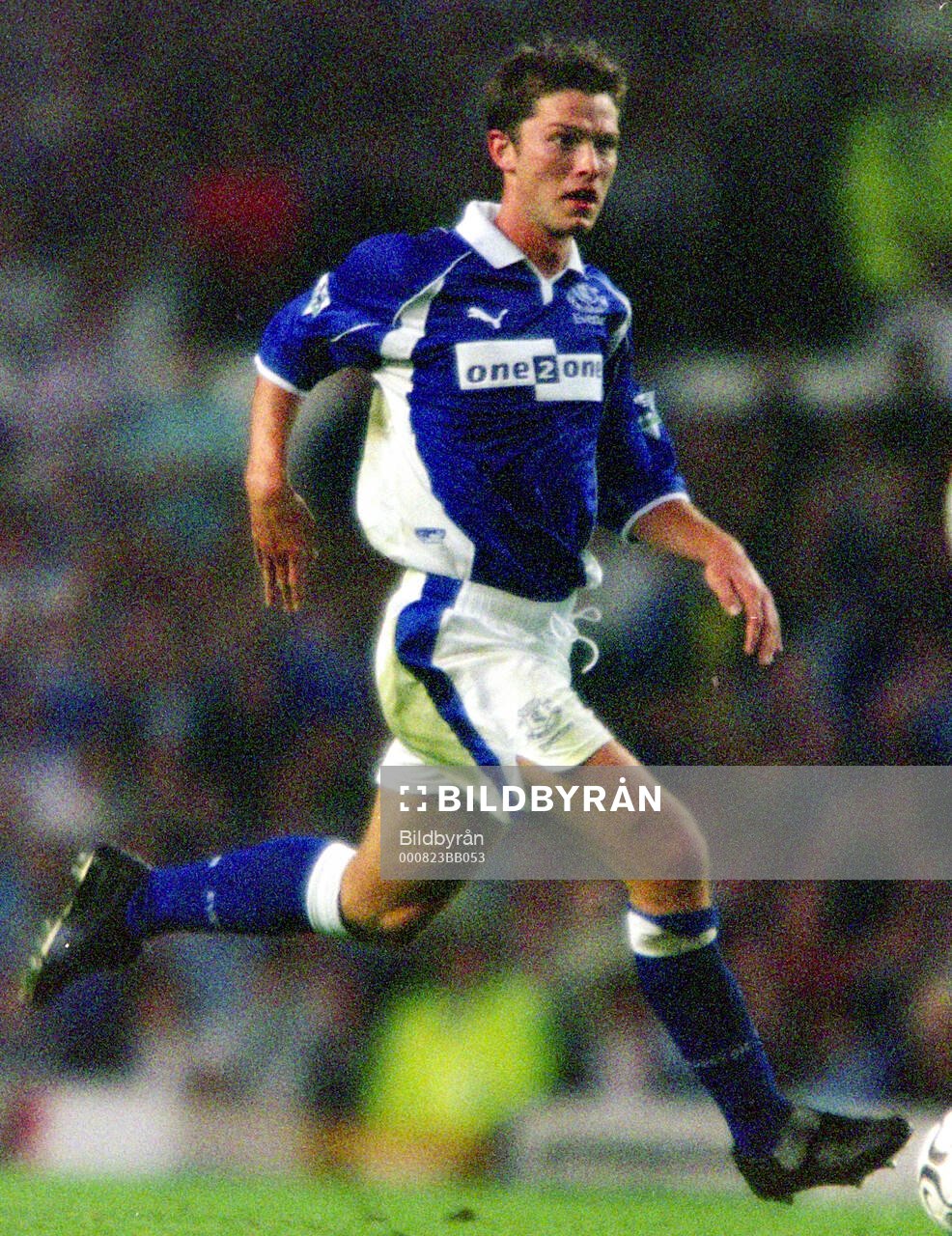 Evertons Stephen Hughes