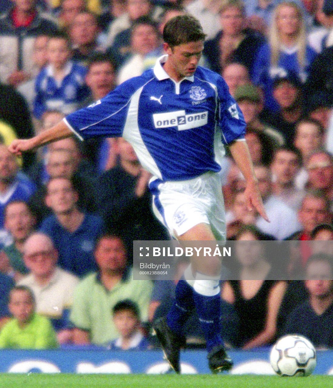 Evertons Stephen Hughes