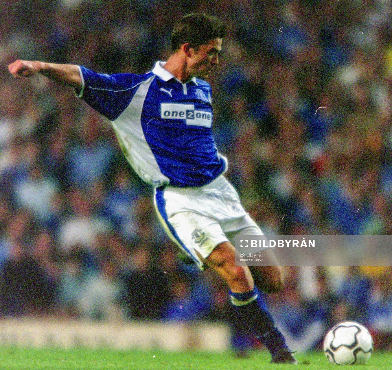 Evertons Stephen Hughes