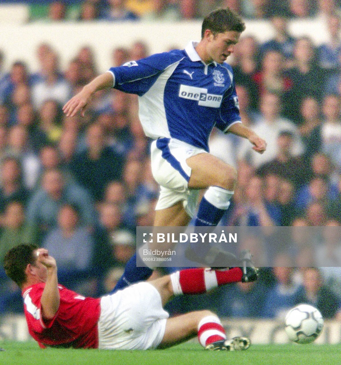 Evertons Stephen Hughes