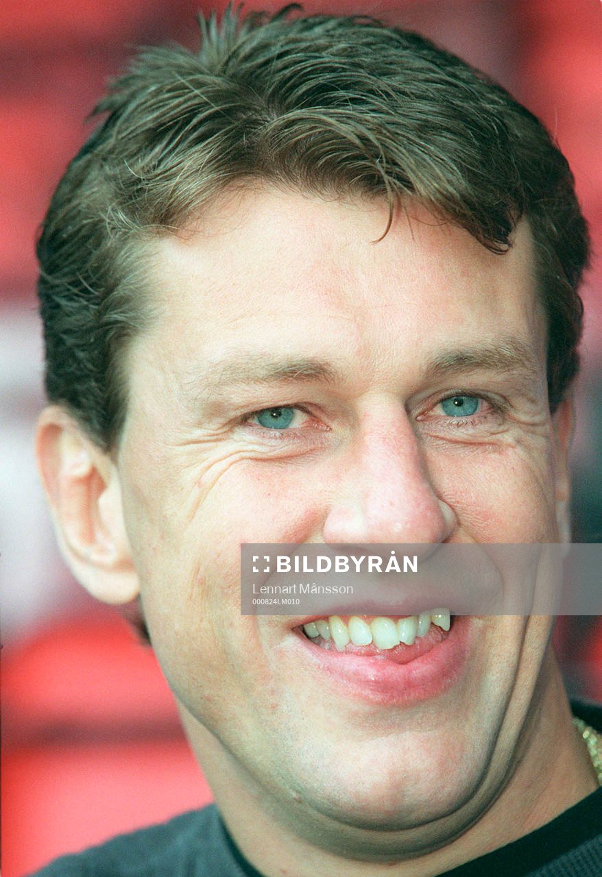 En nöjd matchhjälte - målvakten - Sven Andersson