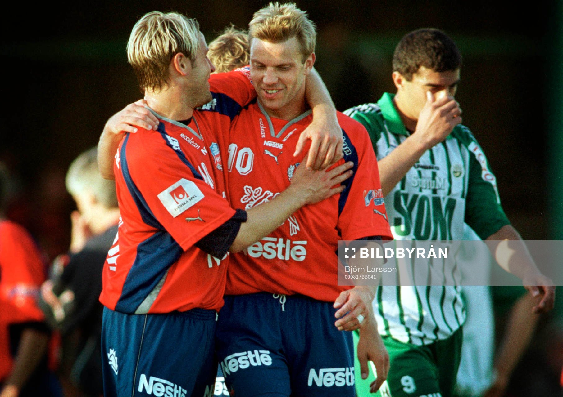 Hans Eklund och Erik Wahlstedt, Helsingborg (Jubel)