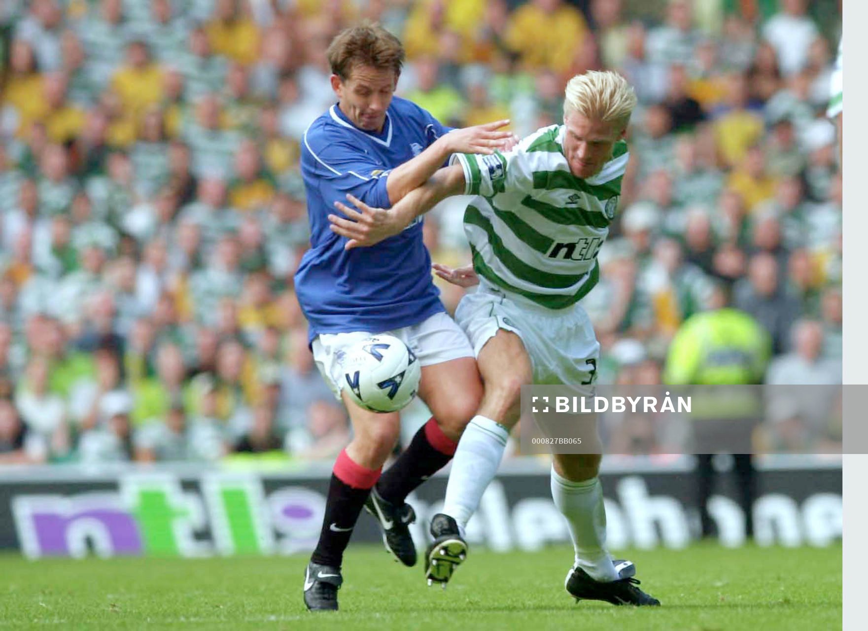 Johan Mjällby, Celtic och Billy Dodds, Glasgow i närkamp