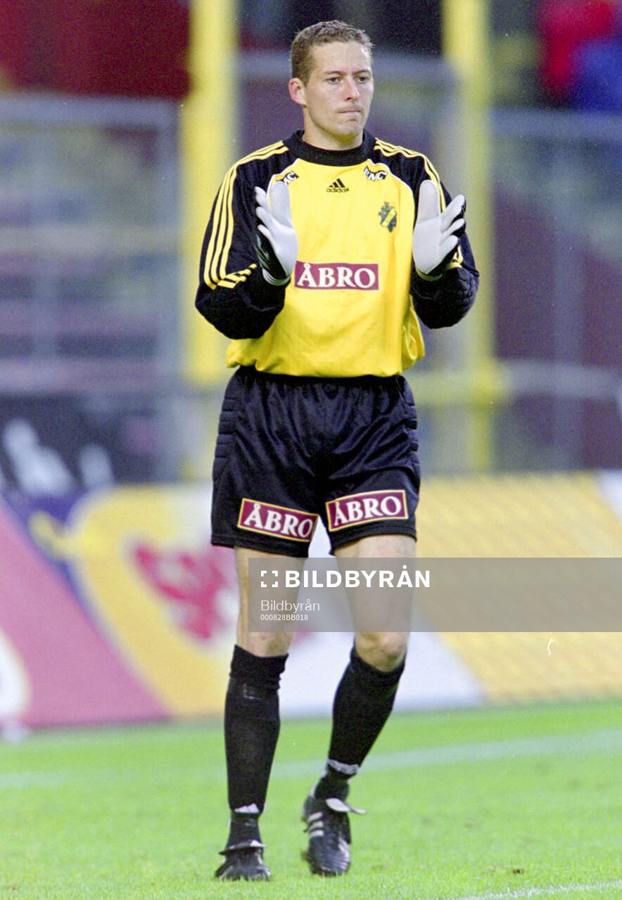 AIK:s målvakt Daniel Andersson