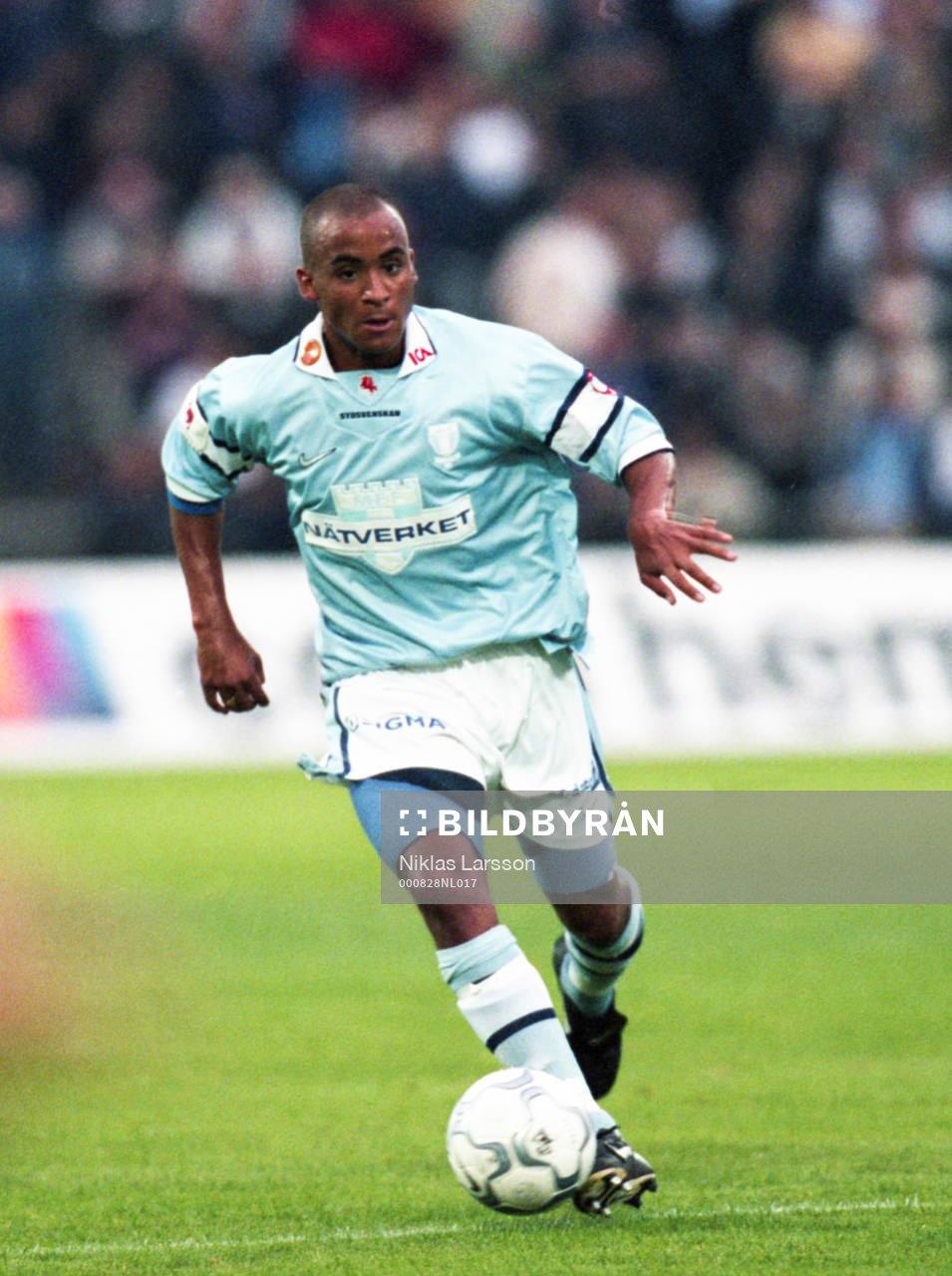 Jimmy Tamandi, Malmö FF med bollen