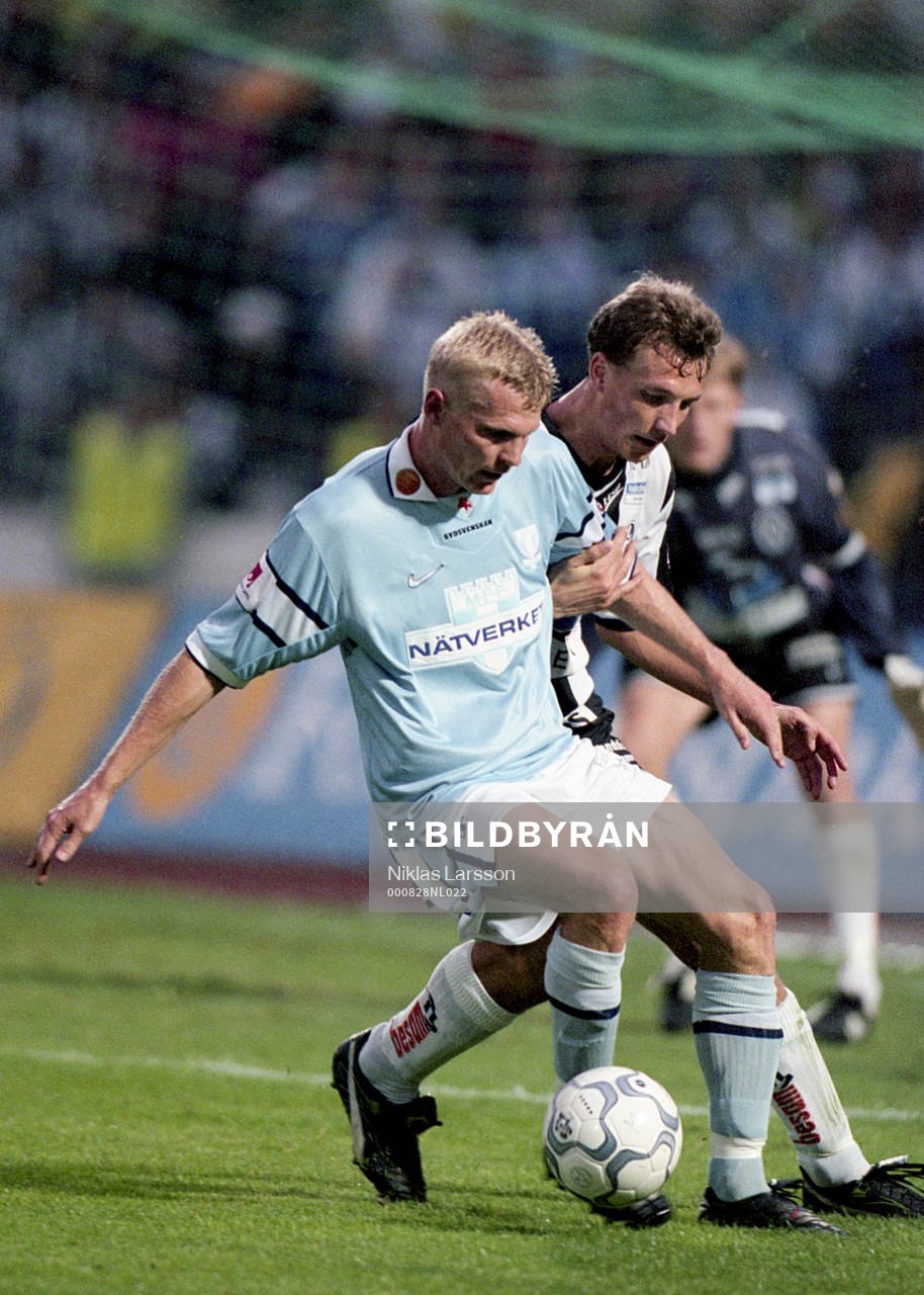 Mats Lilienberg, Malmö  med bollen