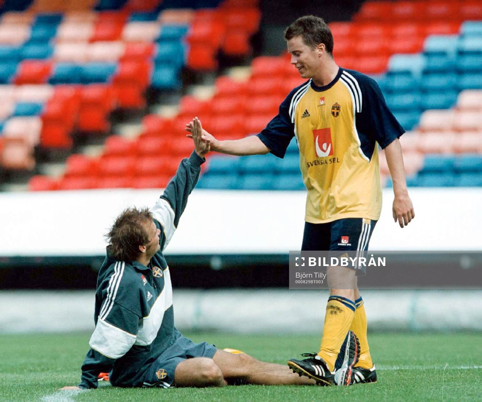 Fredrik Ljungberg och Daniel Andersson