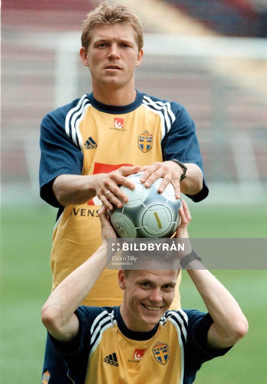 Karl Corneliusson och Marcus Allbäck