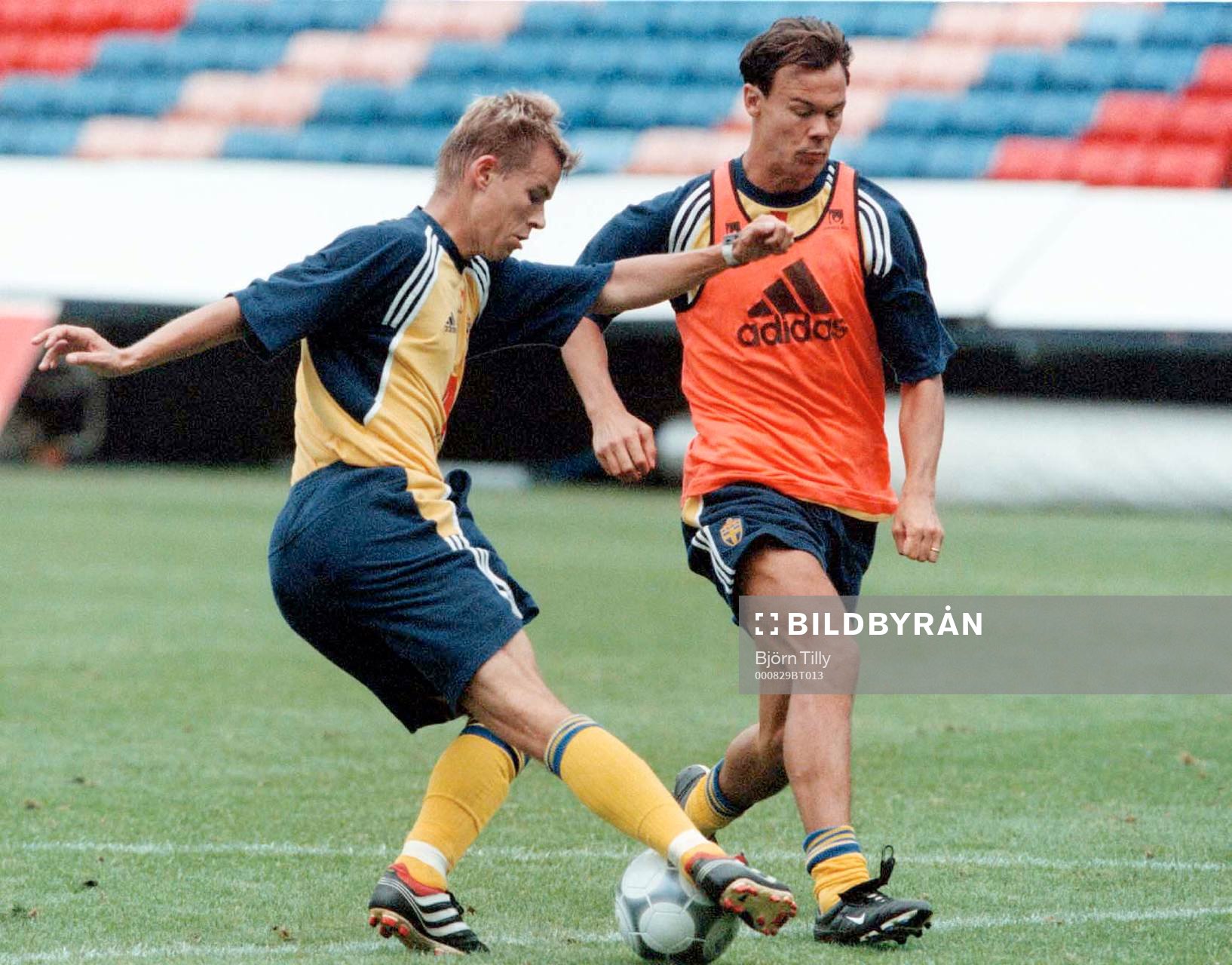 Niclas Alexandersson och Joachim Björklund