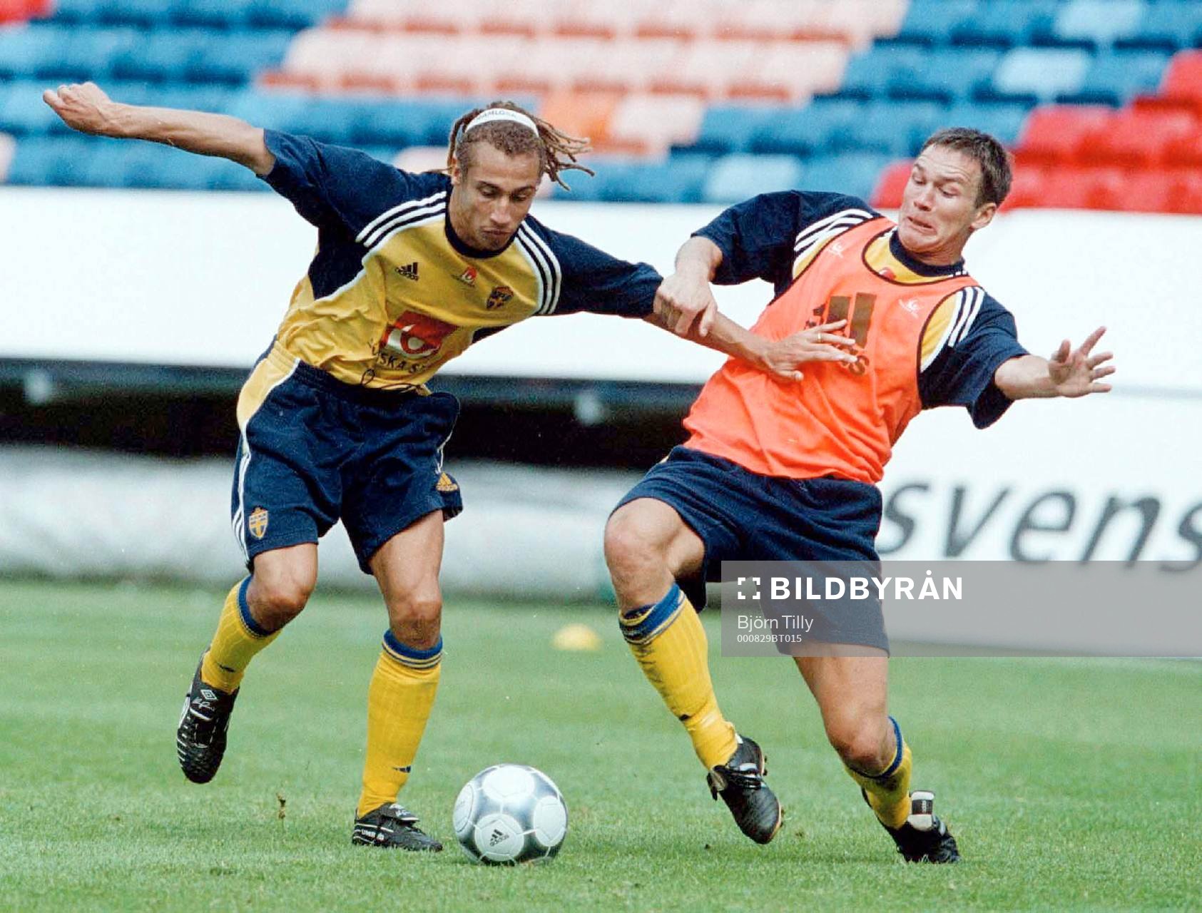 Henrik Larsson och Patrik Andersson