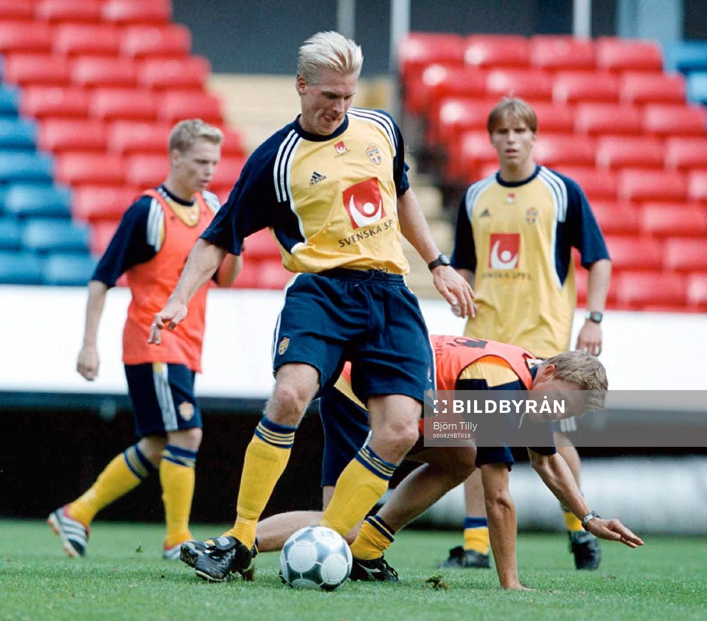 Karl Corneliusson, Johan Mjällby, Marcus Allbäck och